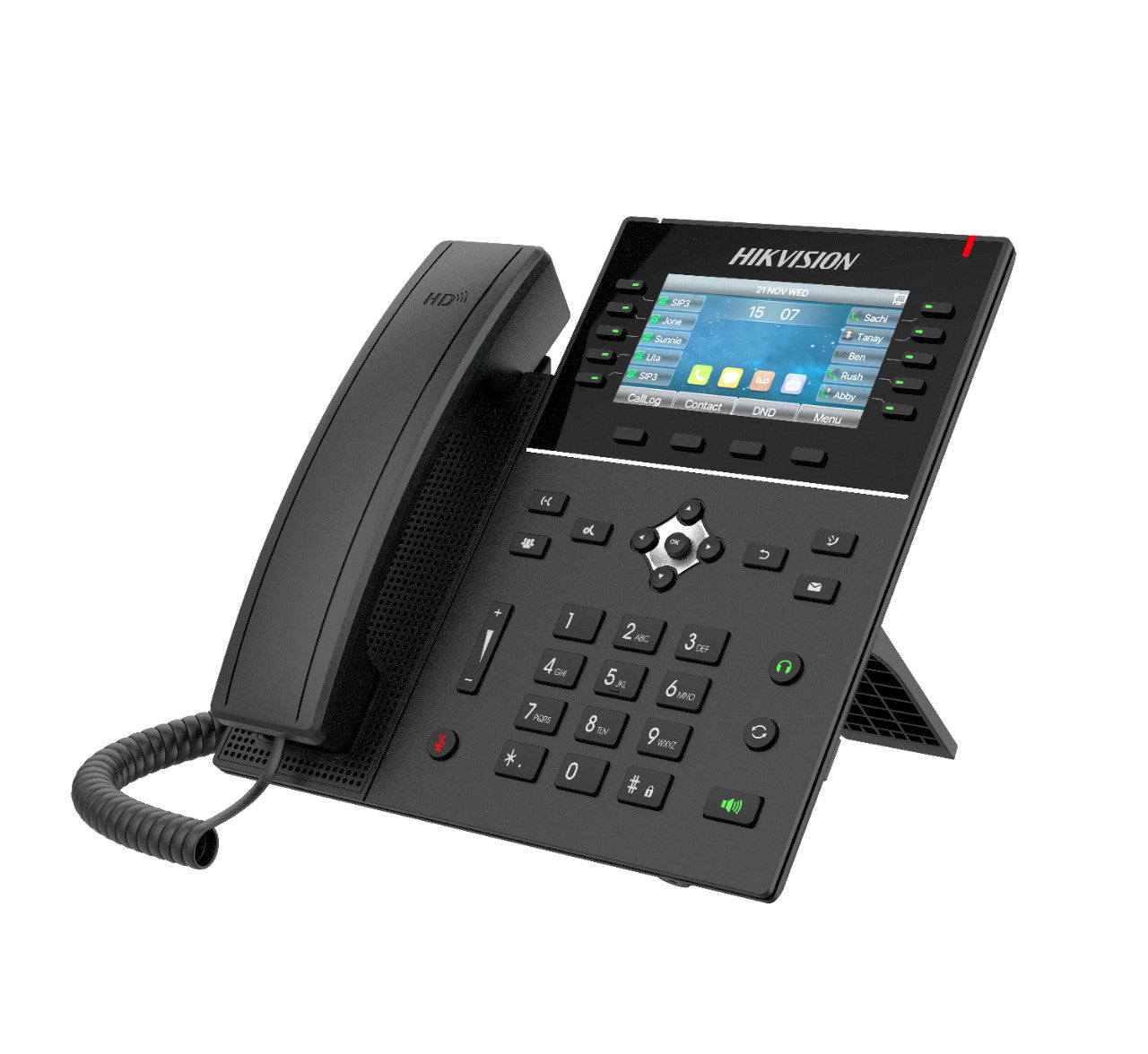 TELEFONO VOIP HIKVISION LCD 4.3" 20 LINEE