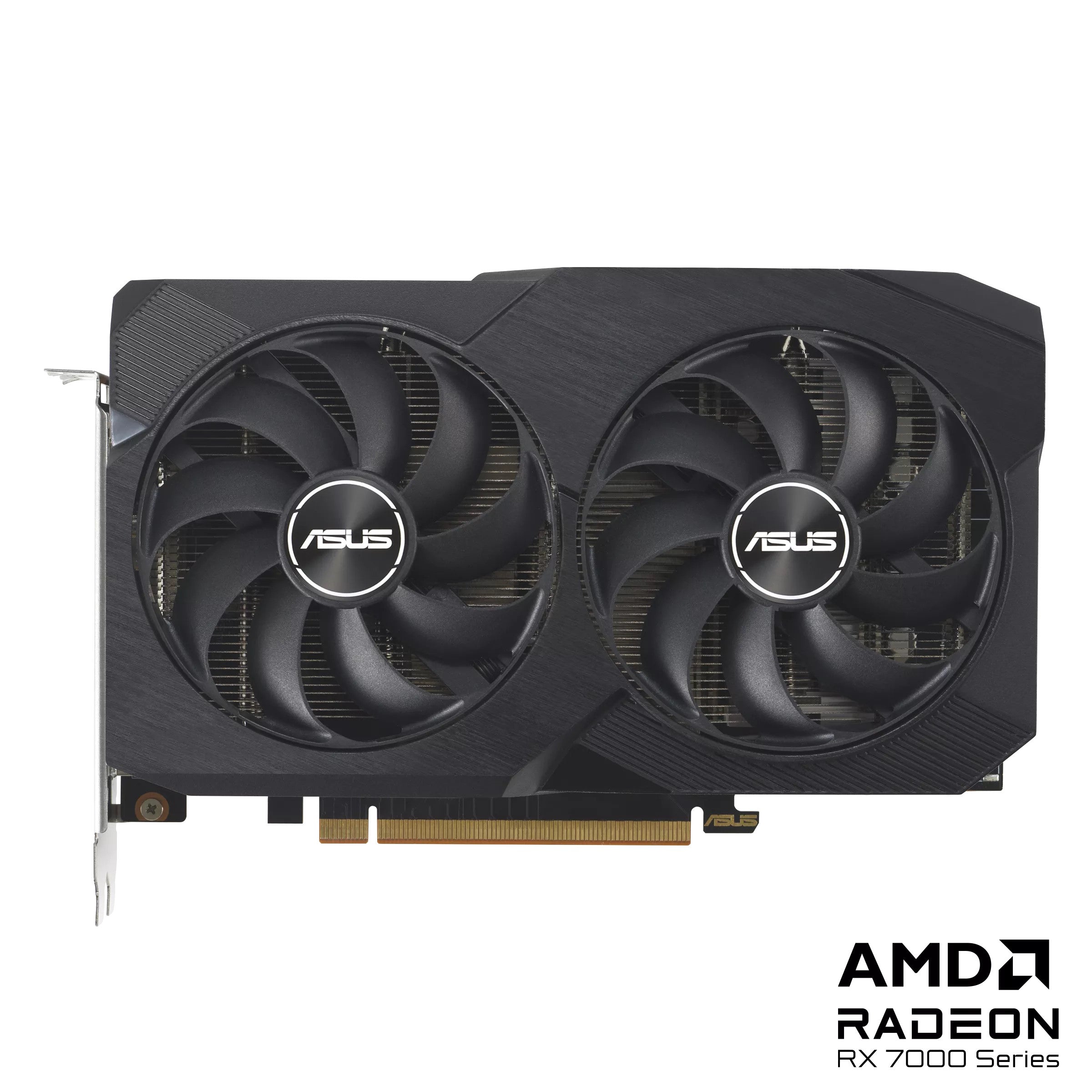 Scheda grafica ASUS VGA RADEON RX 7600, DUAL-RX7600-O8G-V2, GDDR6 da 8 GB, HDMI/3DP, 90YV0IH2-M0NA00