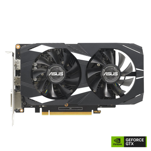 Scheda grafica ASUS VGA GEFORCE GTX 1650, DUAL-GTX1650-O4GD6-P-V2, 4 GB GDDR6, DVI/HDMI/DP, 90YV0GX8-M0NA0
