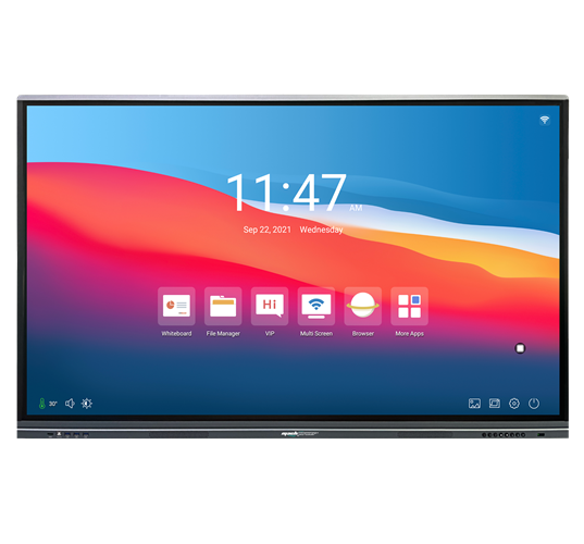 MACHPOWER DISPLAY TOUCH INTERATTIVO 65" 16:9 4K UHD, 20 TOCCHI, 3GB RAM / 32 GB DI STOCCAGGIO
