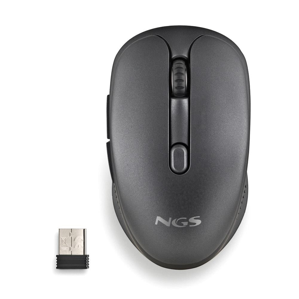 NGS MOUSE EVO RUST BLACK MOUSE WIRELESS RICARICABILE