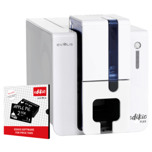 EVOLIS EDIKIO FLEX - SOLUZIONE PER CARTELLINO PREZZO, UNILATERALE, 12 PUNTI /MM (300DPI), USB, ETHERNET