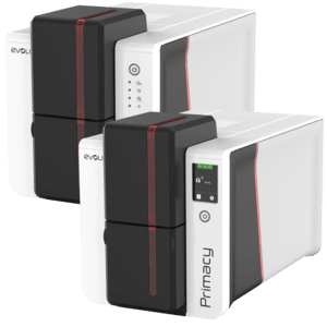EVOLIS PRIMACY 2, SU DUE LATI, 12 PUNTI /MM (300DPI), USB, ETHERNET, DISP.