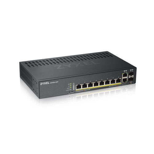 ZYXEL SWITCH MANAGED NEBULAFLEX 8 PORTE GIGABIT POE + 2 DUAL GIGABIT, IPV6, VLAN, QOS, IGM