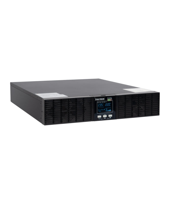VULTECH UPS SERVER SERIES RACK 3000VA GRUPPO DI CONTINUITA ONLINE VULTECH GS-3KVAS-RK ONDA