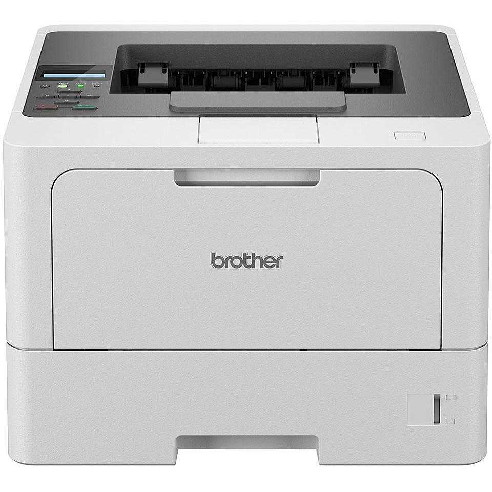TIMBRO BROTHER. LASER A4 B/N, 48PPM, FRONTE E RETRO AUTO, USB/LAN, NUOVO HLL5100DN