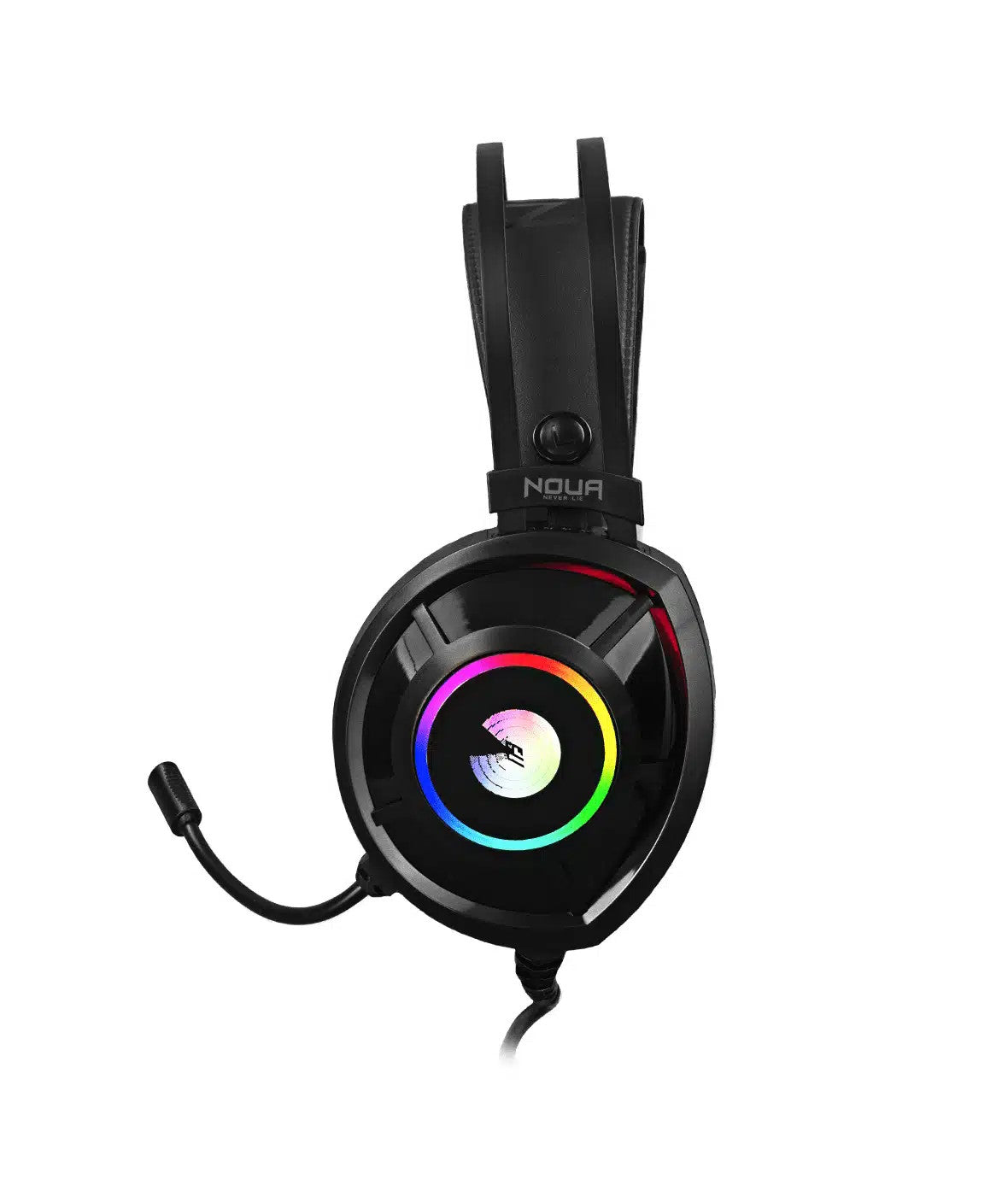 NOUA CUFFIE CUFFIA ECHO 7.1 CON MICROFONO USB 7.1 RGB
