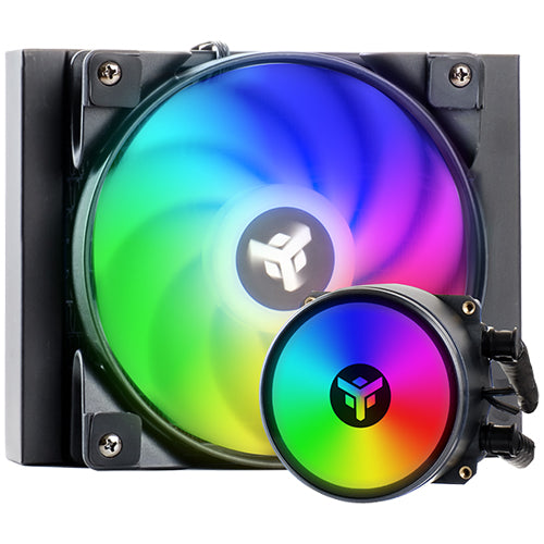 ITEK DISSIPATORE A LIQUIDO EVOLIQ 120 ARGB - 120MM, SKT UNIVERSALE, PWM, ARGB TRAMITE CON