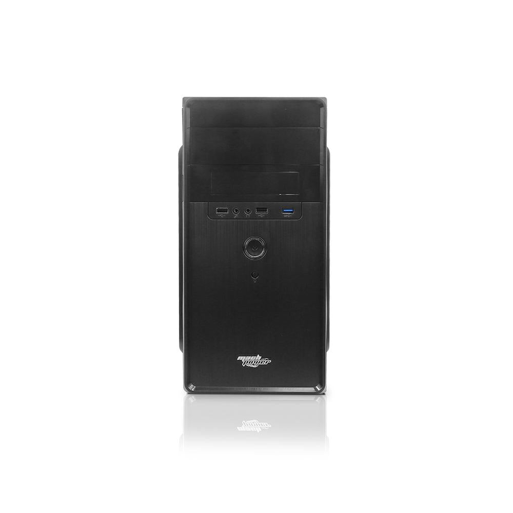 CASE OFFICE M-ATX PSU500W, 2 USB2.0+1 USB3.0, NERO