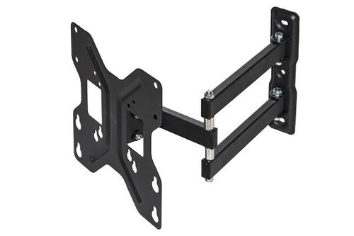 LINK BRACCIO A MURO CON 3 SNODI PER TV LED/LCD DA 13 A 43" FINO A 25KG E VESA 200x200
