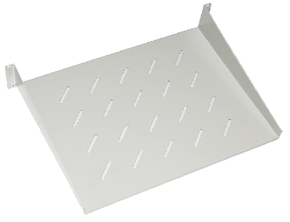 LINK RIPIANO PER ARMADIO 19" 2 UNITA PROFONDITA 400 MM UNIVERSALE GRIGIO