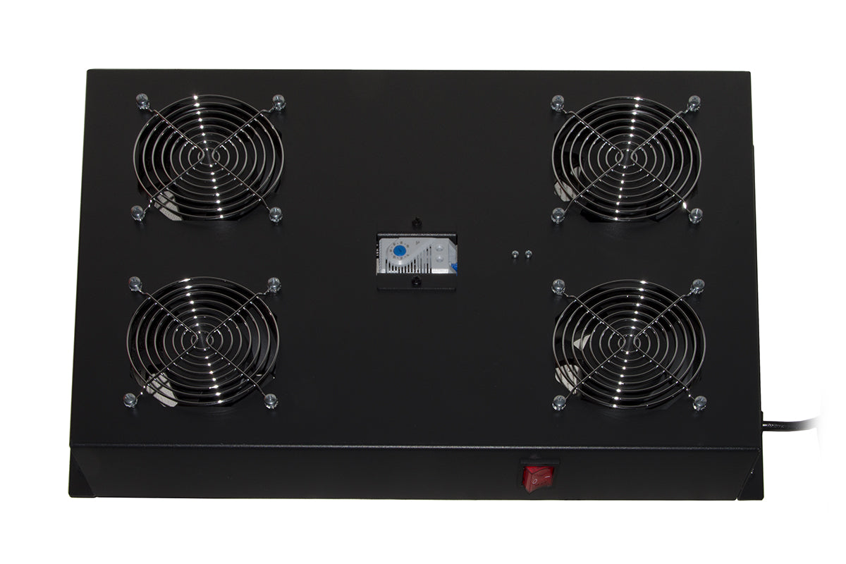 LINK MODULO 4 VENTOLE CON TERMOSTATO PER LK1942U614N NERO
