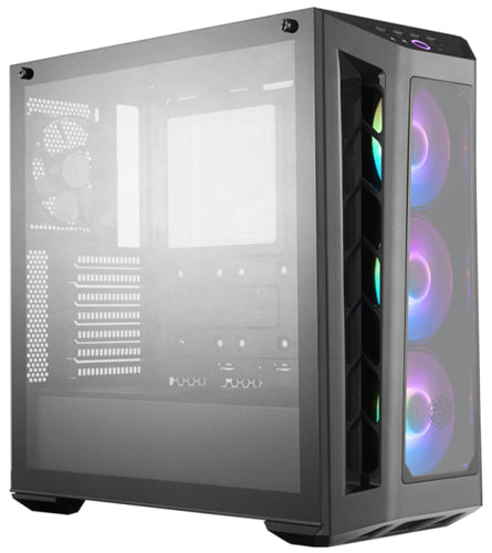 COOLER MASTER CASE MASTERBOX MB530P RGB MID TOWER ATX, 2XUSB3.0, 2XUSB2.0, CONTROLLO PULSANTE