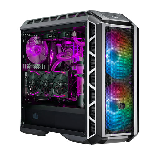 COOLER MASTER CASE H500P MESH ARGB MID TOWER, PANNELLO LATERALE, MICROATX-MINI ITX, 2XUSB 3.2, 2X