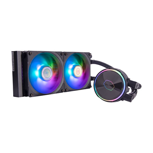 COOLER MASTER DISSIPATORE A LIQUIDO MASTERLIQUID PL240 FLUX ADDRESSABLE GEN 2 RGB COOLER D