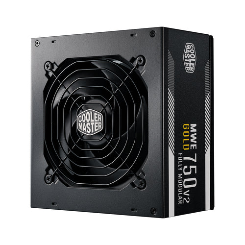 COOLER MASTER ALIMENTATORE MWE GOLD 750 V2 650W 80PLUS GOLD, VENTOLA 120MM ATTIVA, PFC PSU, FU
