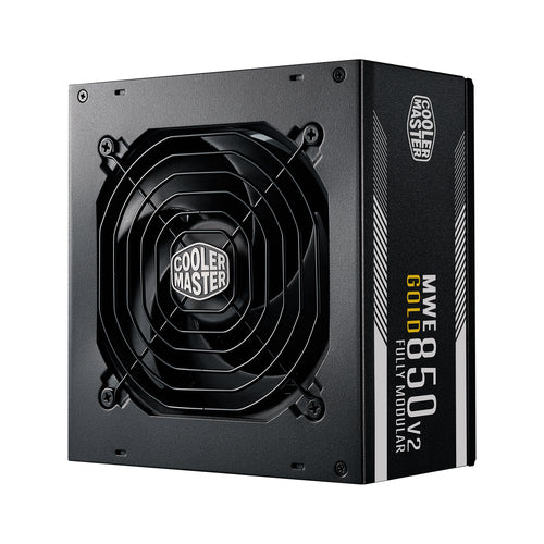 COOLER MASTER ALIMENTATORE MWE GOLD 850 - V2 COMPLETAMENTE MODULARE 850W 80PLUS-GOLD 120MM-FAN ATTIVI