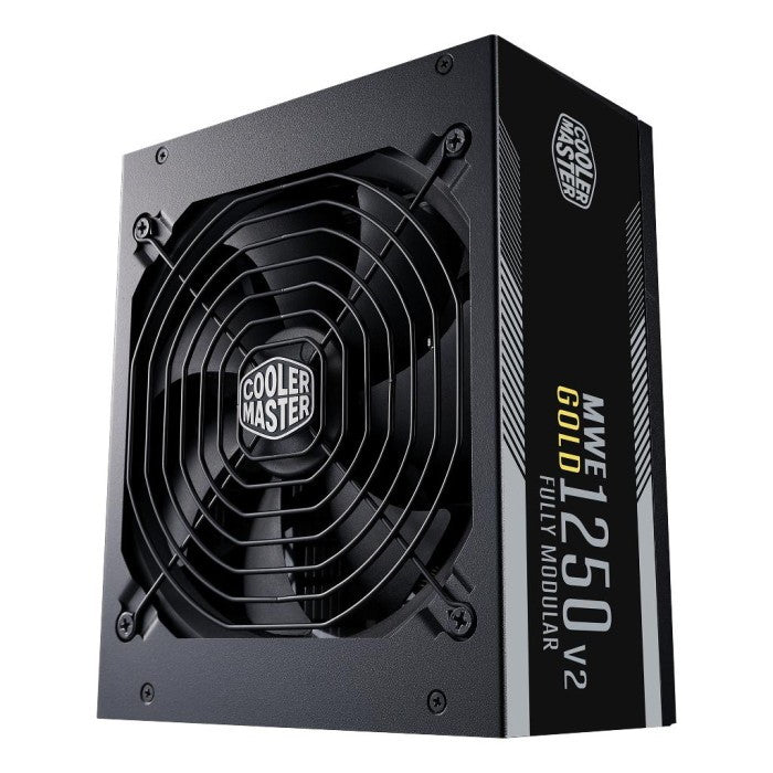 COOLER MASTER ALIMENTATORE MWE GOLD 1250 - V2 80PLUS-GOLD 1250W 140MM-FAN ACTIVE-PFC PSU -