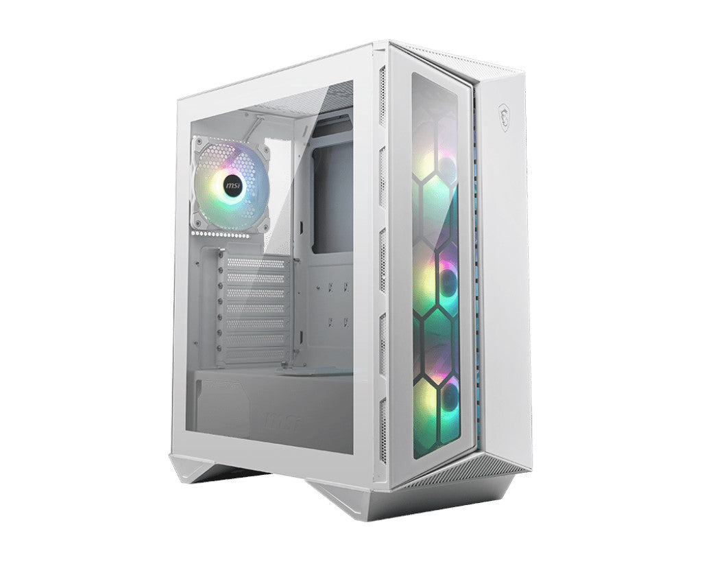 MSI CASE MPG GUNGNIR 110R WHITE IN OMAGGIO VENTOLA MSI MAX F12A