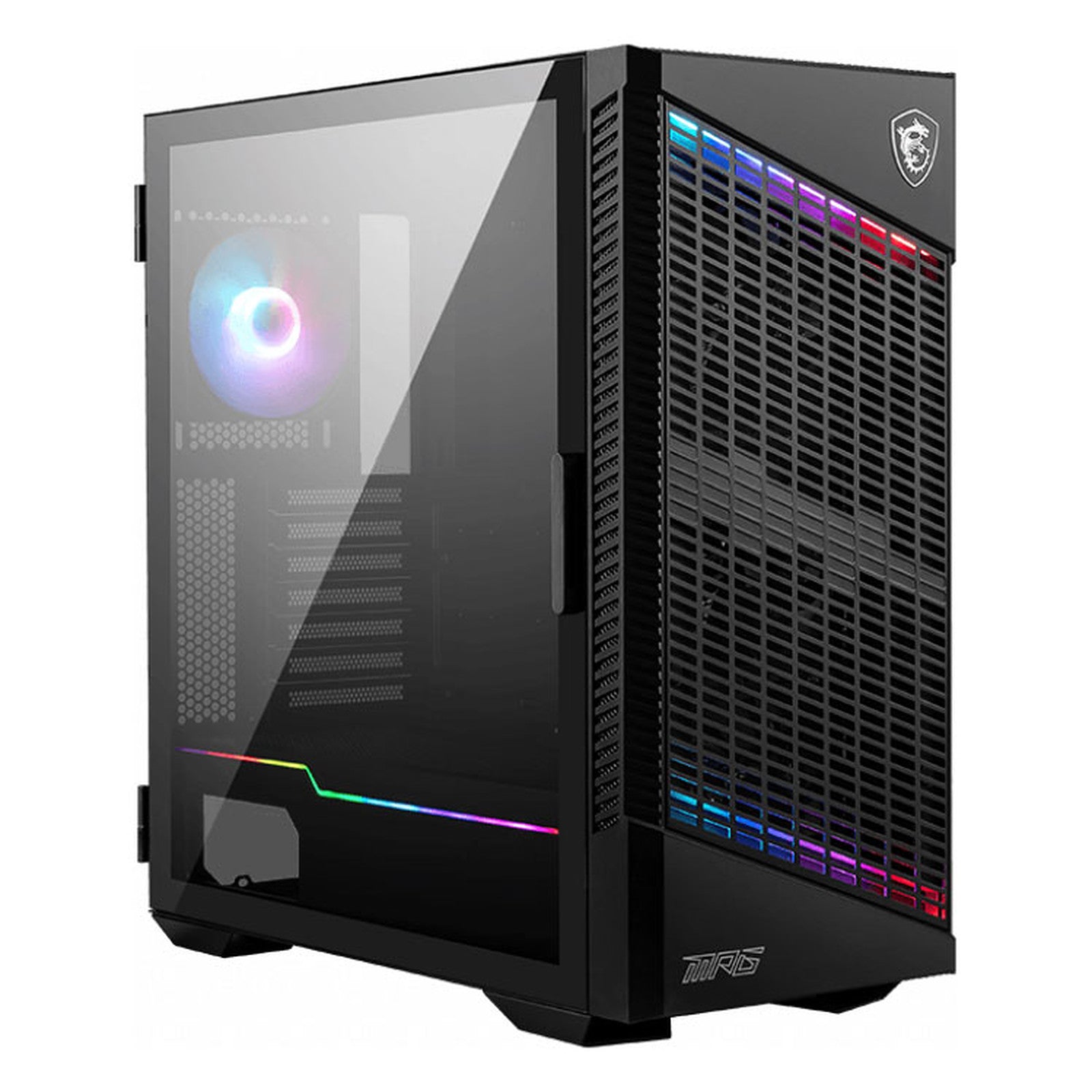 MSI CASE ATX MPG VELOX 100P AIRFLOW MID-TOWER 1XVETRO TEMPERATO, 7 SLOT ESPANSIONE, 2X3,5/
