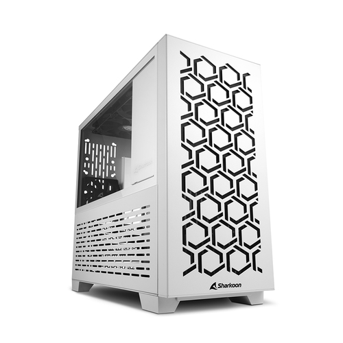 SHARKOON CASE MICRO-ATX 2XUSB 3.0, VETRO TEMPERATO, 1X80MM VENTOLA POSTERIORE, 2X120MM VENTOLA SUPERIORE,