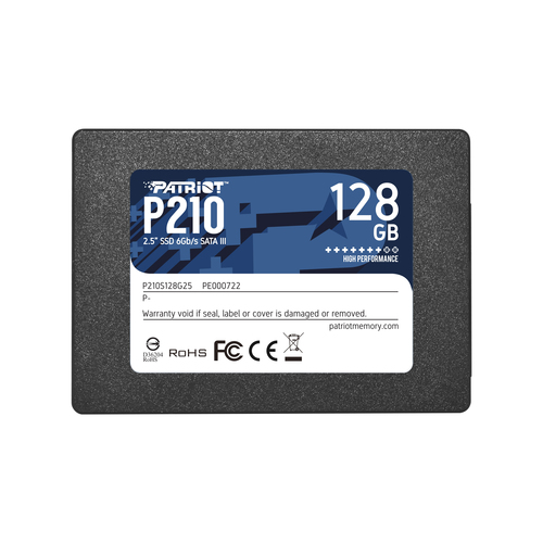 PATRIOT SSD INTERNO P210 128GB 2,5 SATA 6GB/SR/W 450/430