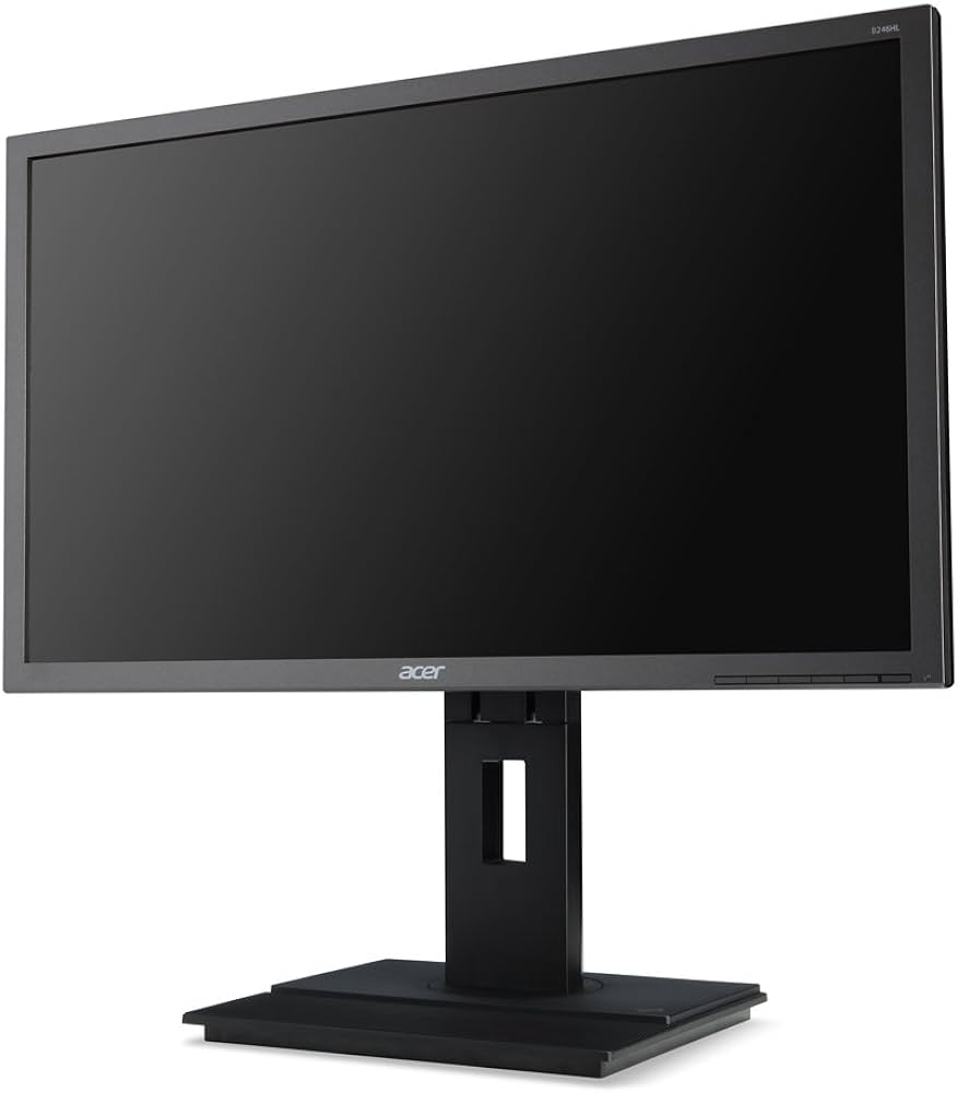 REFURBISED MONITOR 24" ACER B246HL FULL HD DVI VGA BLACK SILVER