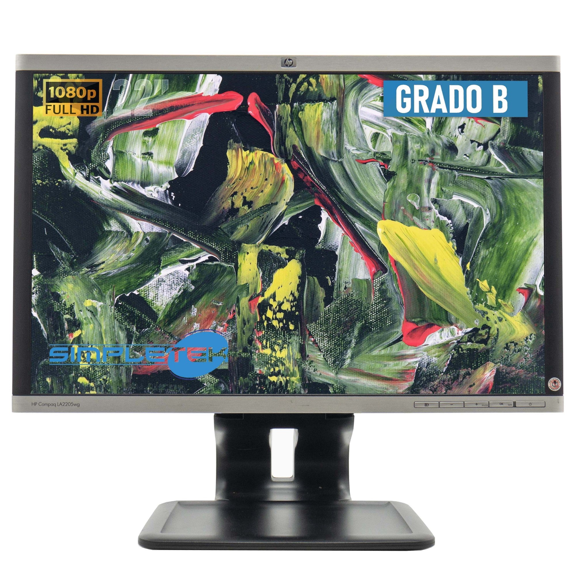 REFURBISED MONITOR 22 HP LA2205WG DVI VGA DP