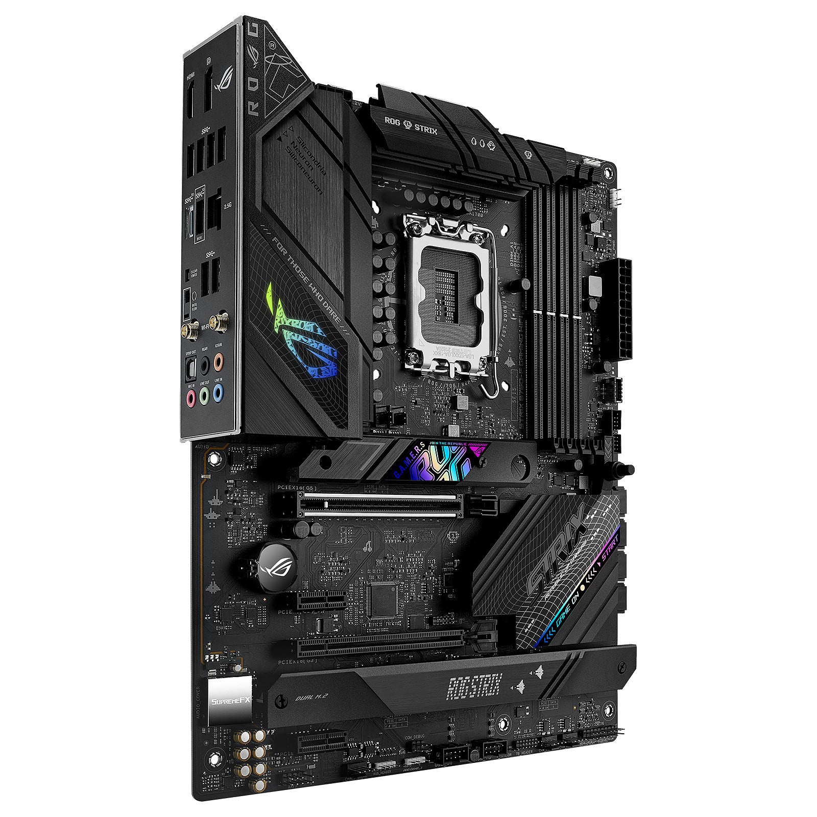 Scheda madre ASUS B760, ROG STRIX B760-F GAMING WIFI, LGA 1700, DDR5