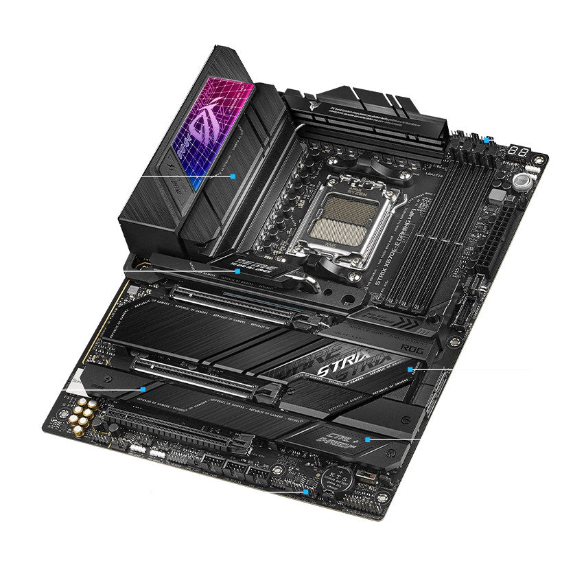 Scheda madre ASUS AMD X670E, ROG STRIX X670E-A GAMING WIFI DDR5, AM5, ATX, 90MB1BM0-M0EAY0