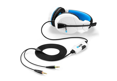 SHARKOON CUFFIE GAMING CON MICROFONO RUSH ER3, BIANCO