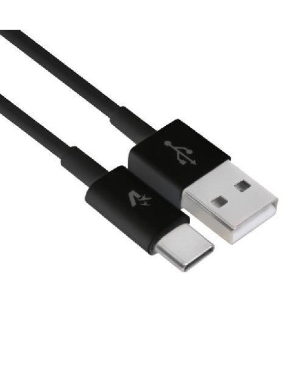 VULTECH CAVO USB A TYPE-C 3.0A IN TPE 1M NERO