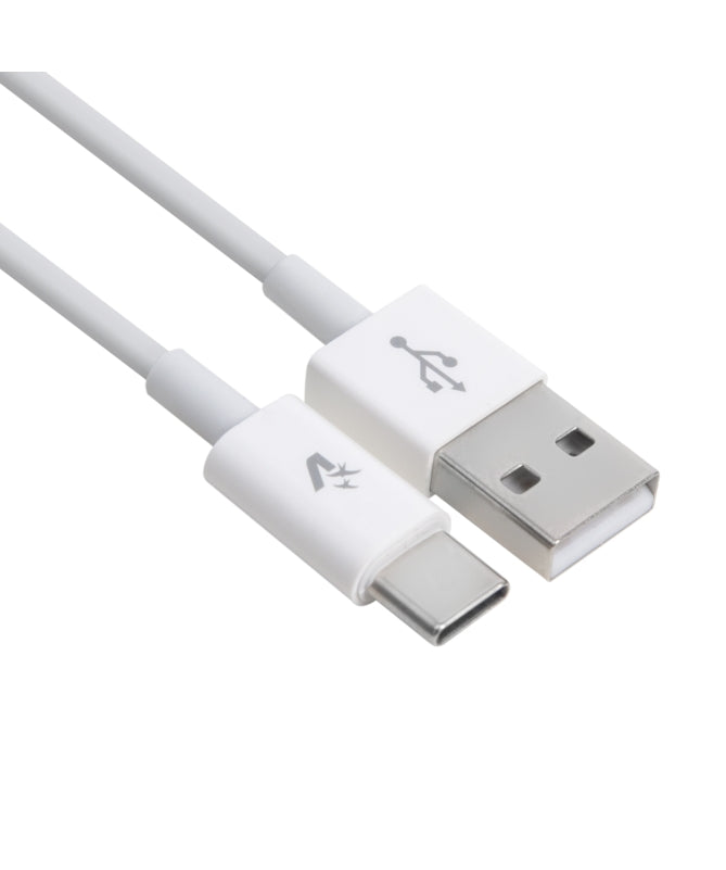 VULTECH CAVO USB A TYPE-C 3.0A IN TPE 1M BIANCO