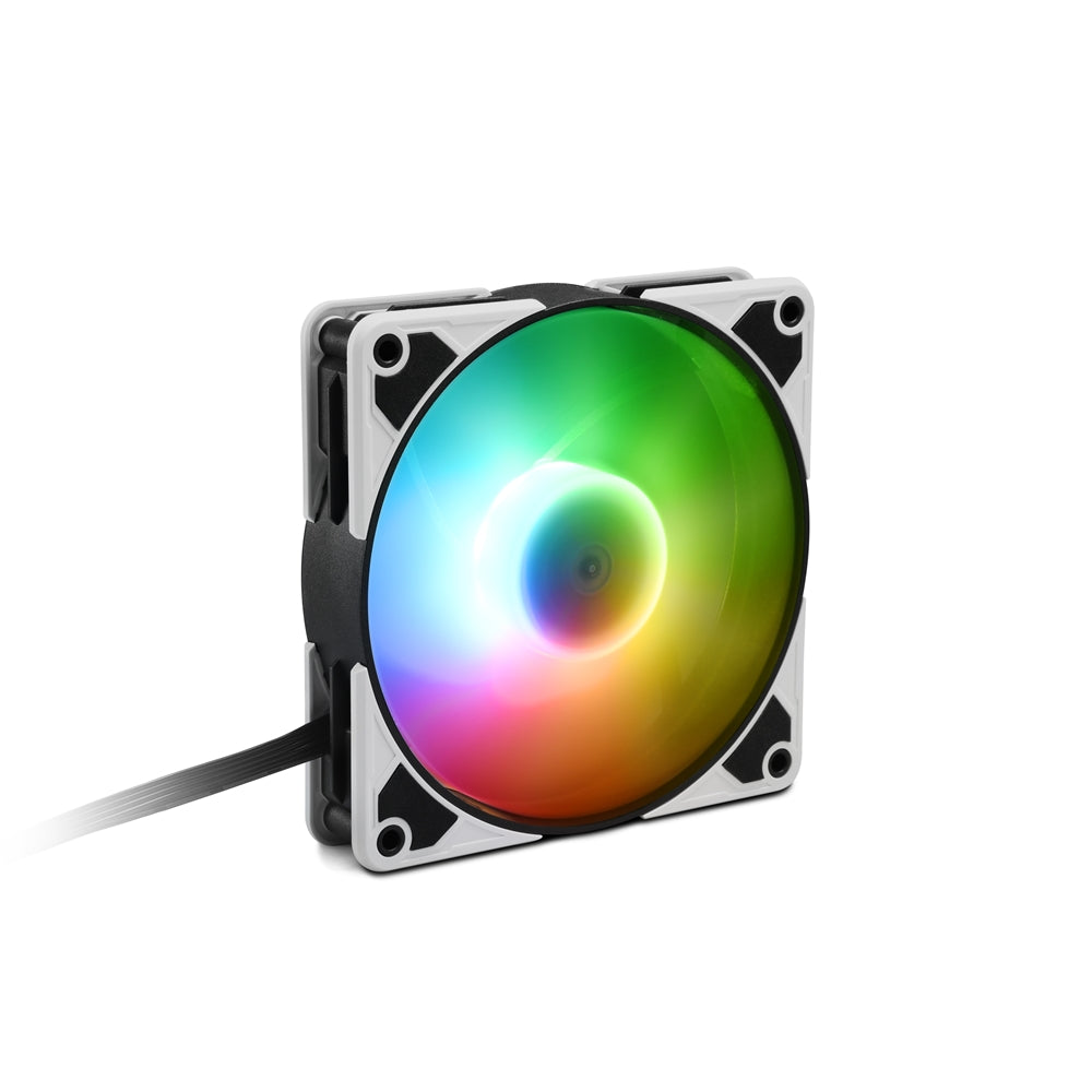 SHARKOON VENTOLA SILENTSTORM 120 RGB FAN PWM, RGB INDIRIZZATO, 120X120X25