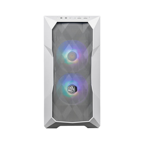 COOLER MASTER CASE MASTERBOX TD300 MESH BIANCO ARGB, PANNELLO LATERALE, MID-TOWER, MICRO-ATX MINI-