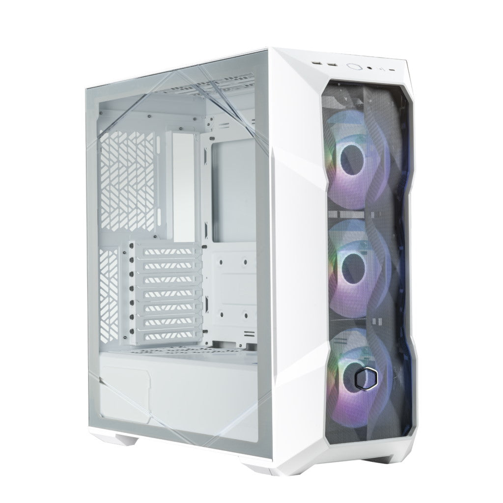 COOLER MASTER CASE MASTERBOX TD500 MESH V2 BIANCO - PANNELLO LATERALE - CABINET GAMING - MID-TOWER