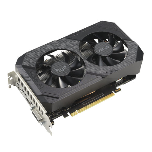 Scheda grafica ASUS VGA GEFORCE GTX 1650, TUF-GTX1650-O4GD6-P-V2-GAMING, 4 GB GDDR6, DVI/HDMI, 90YV0GX2-M0