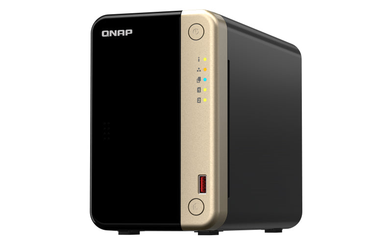 QNAP NAS TS-264 Tower 2-Bay CPU Celeronr N5105/N5095 quad core + 8 GB DDR4 + 2x SATA 2,5''