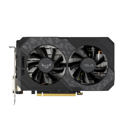 Scheda grafica ASUS VGA GEFORCE GTX 1650, TUF-GTX1650-O4GD6-GAMING, 4 GB GDDR6, DVI/HDMI/DP