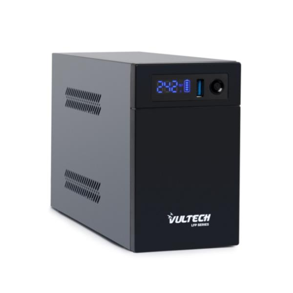 VULTECH UPS 750VA LFP LINE INTERACTIVE CON SCHERMO LED - BATTERIA LITIO FERRO FOSFATO LIFE