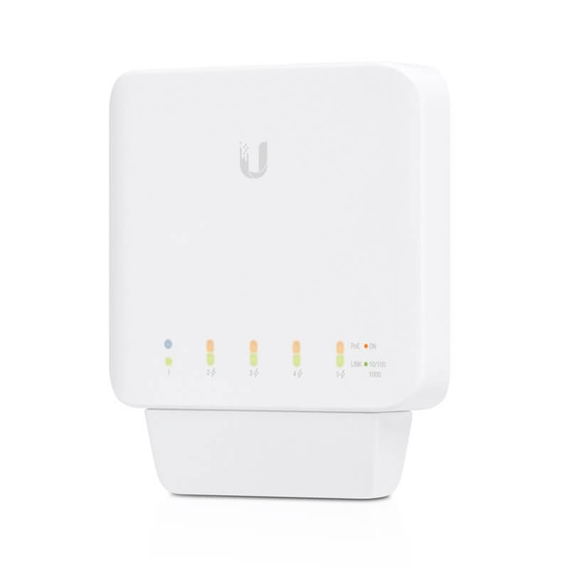 UBIQUITI SWITCH 5P LAN GIGABIT DI CUI 1P POE (FINO A 15W X PORTA)