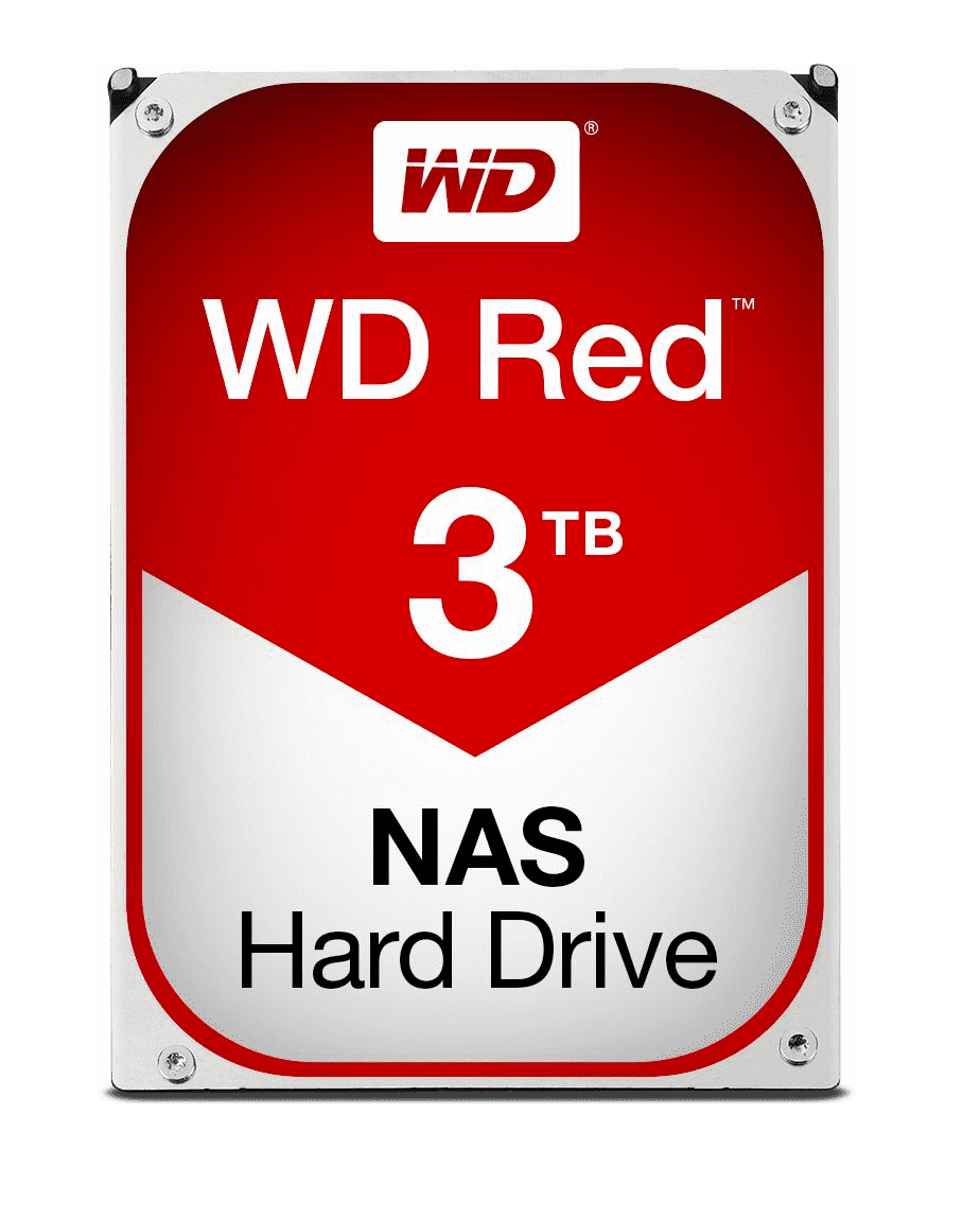 WESTERN DIGITAL HDD ROSSO 3TB 3,5 5400RPM SATA 6GB/S BUFFER 64MB