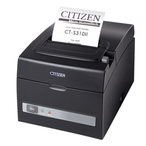 CITIZEN CT-S310II, DUAL-IF, 8 PUNTI /MM (203DPI), CUTTER, NERO