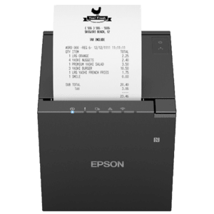 EPSON TM-M30III, USB, USB-C, BT, ETHERNET, WI-FI, 8 DOTS/MM (203 DPI), CUTTER, WHITE
