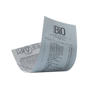 BLUE4EST ROTOLO SCONTRINI, CARTA TERMOSENSIBILE, 80 MM, LONGLIFE, LIGHT BLUE