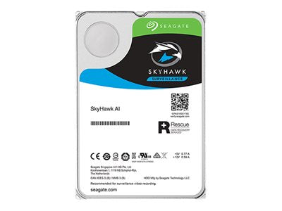 Seagate SkyHawk AI ST12000VE0008 – HDD interno 12TB 3.5" SATA 6Gb/s