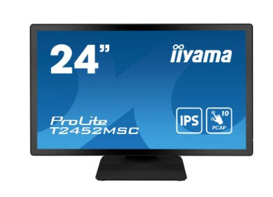 IIYAMA 24 bonded pcap 10p touch, 1920x1080 T2452MSC-B1