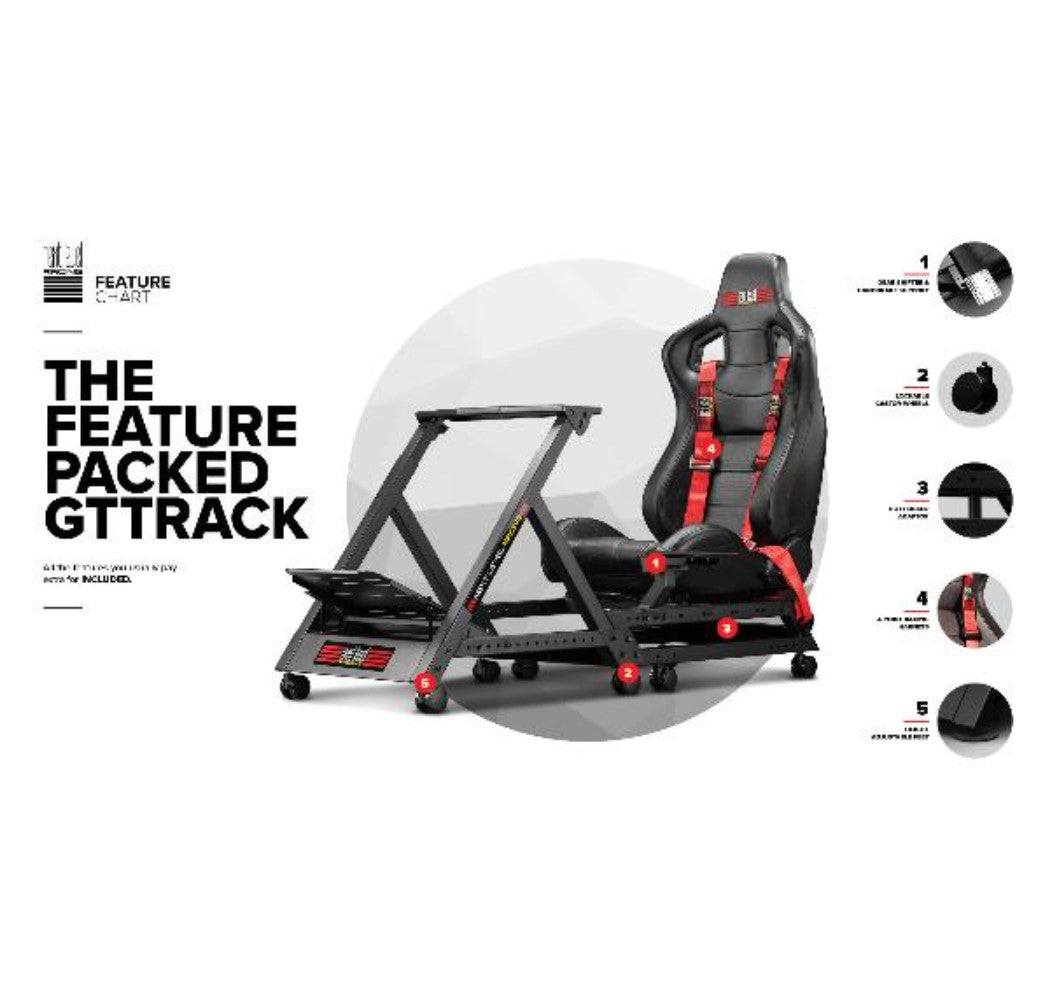NEXT LEVEL RACING POSTAZIONE DI GUIDA GTTRACK NLR-S009