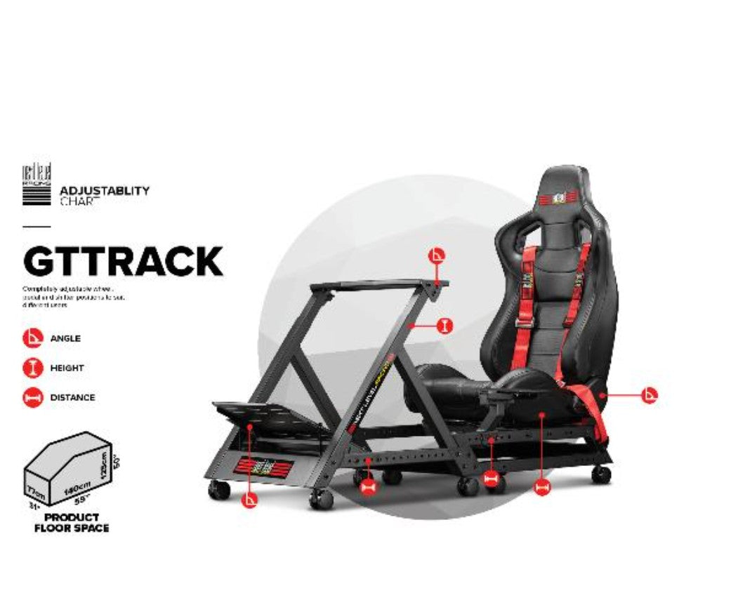NEXT LEVEL RACING POSTAZIONE DI GUIDA GTTRACK NLR-S009
