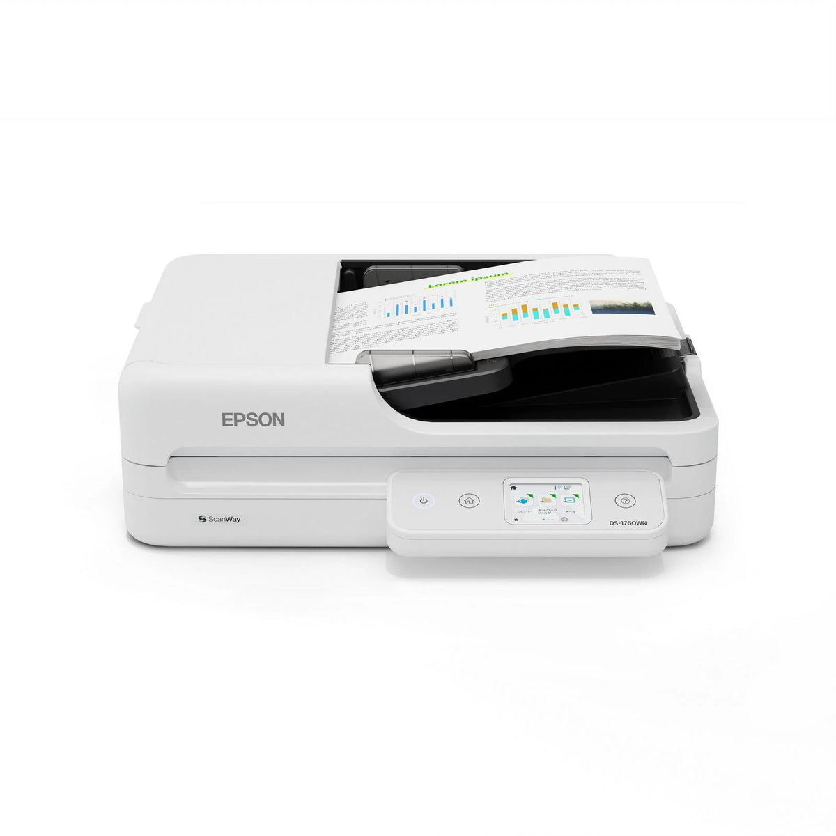 Epson WorkForce DS-1760WN scanner piano A4 con ADF — B11B274401